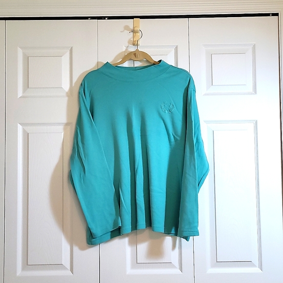 Blair Tops | Blair Mock Turtleneck | Color: Green | Size: 3X | Cncclosetfactry's Closet